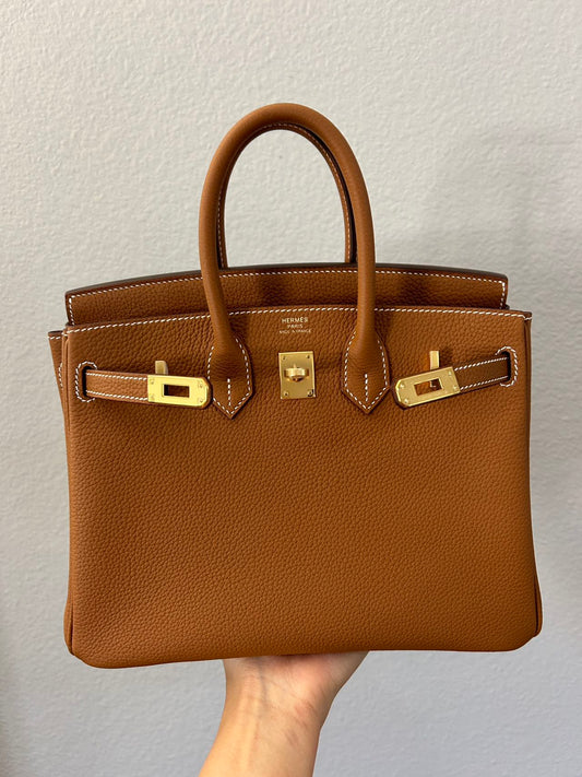 Birkin 25 Gold (2022)*SOLD*