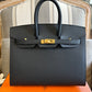 Birkin 25 Box Black GHW *SOLD*