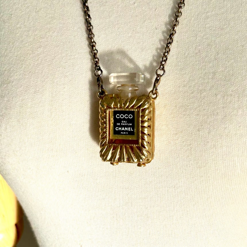 Chanel Perfume Necklace