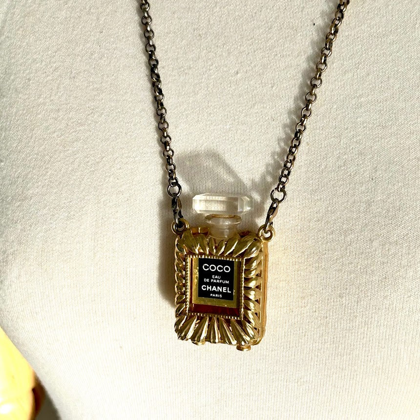 Chanel Perfume Necklace