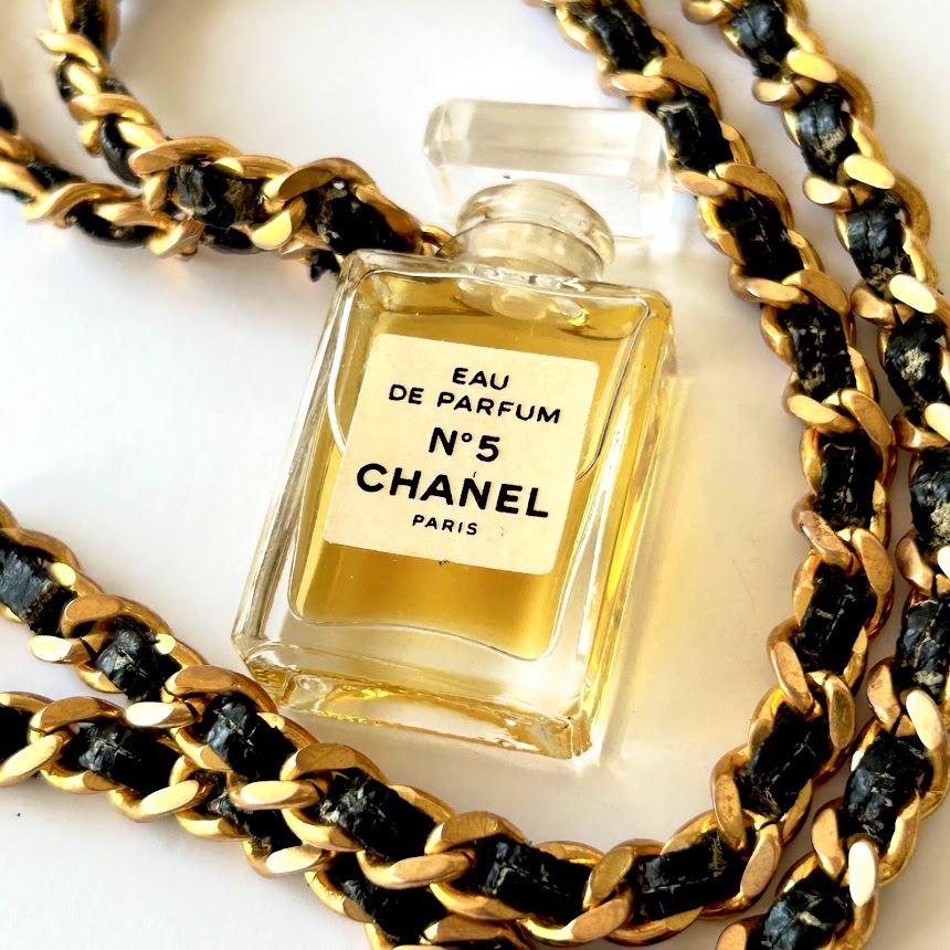 Chanel Perfume Necklace