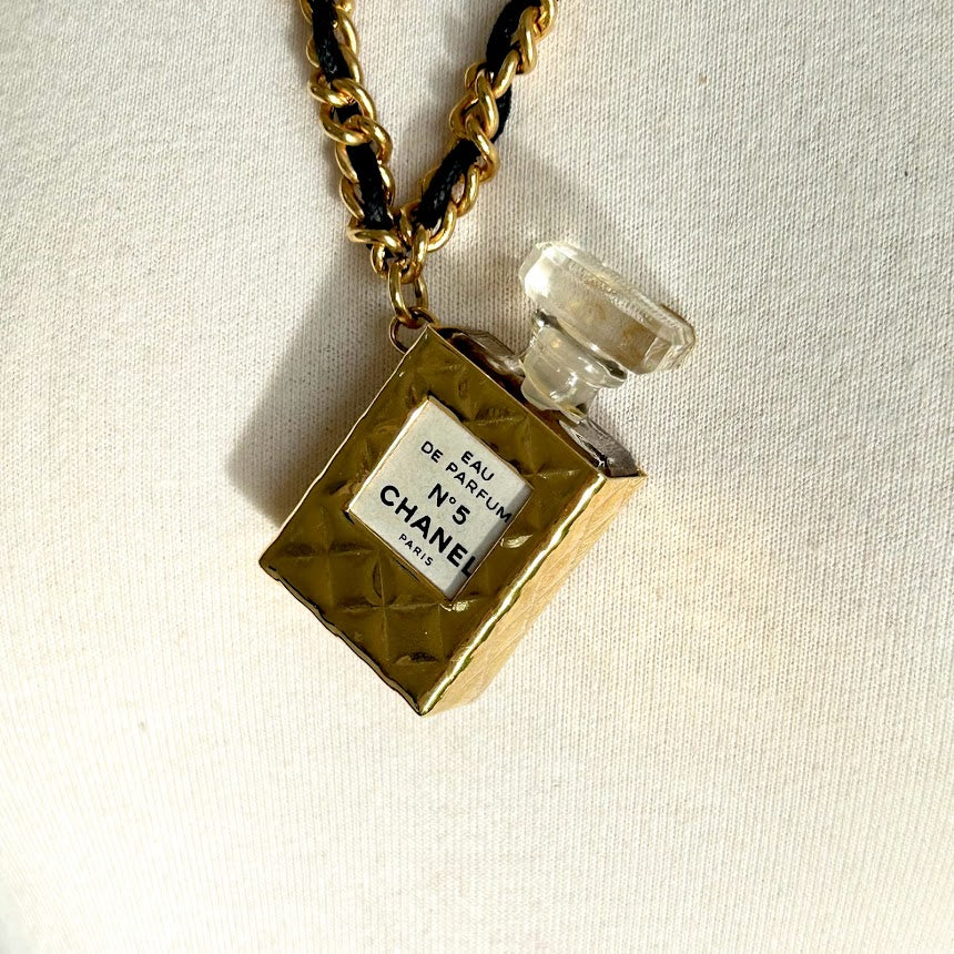 Chanel Perfume Necklace