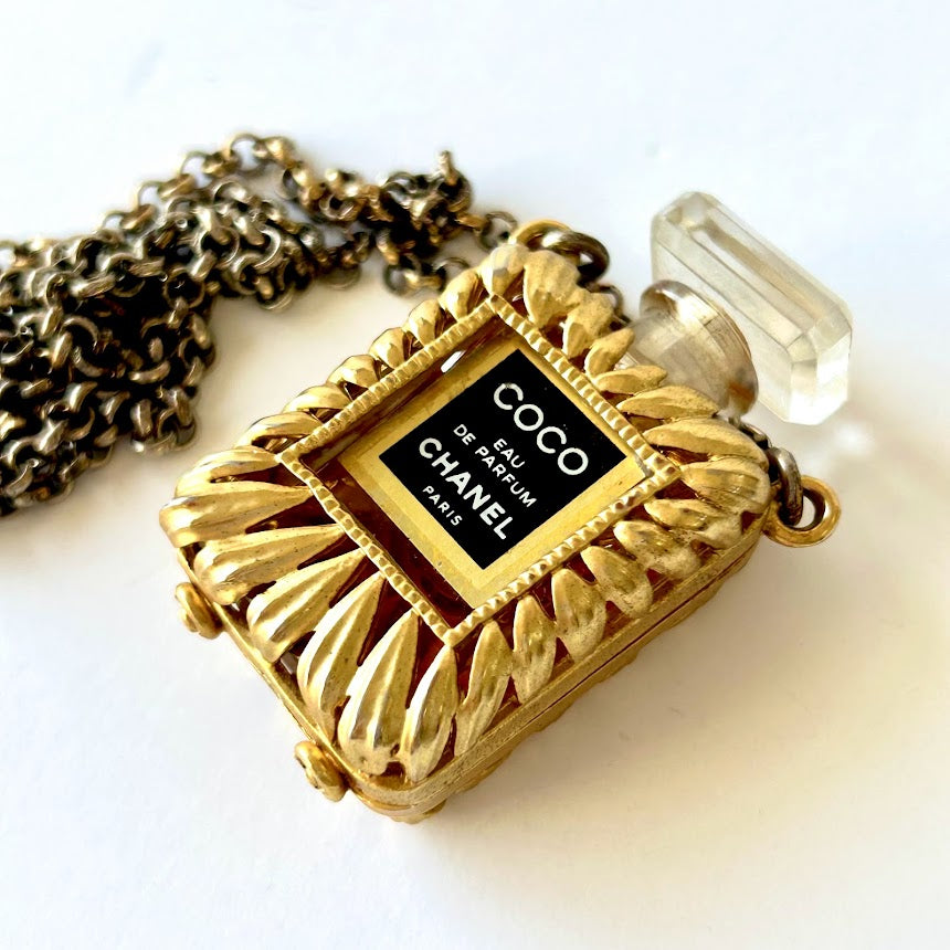 Chanel Perfume Necklace