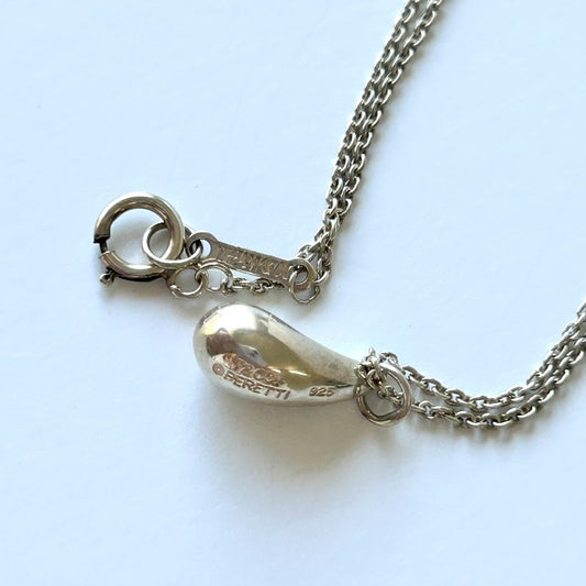 Tiffany Elsa Peretti TearDrop Necklace