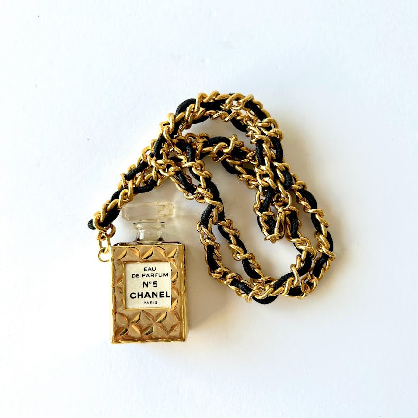 Chanel Perfume Necklace