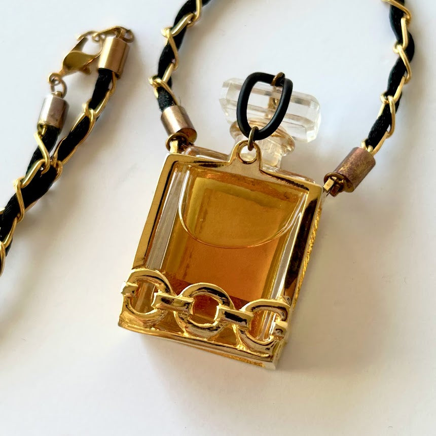 Chanel Perfume Necklace