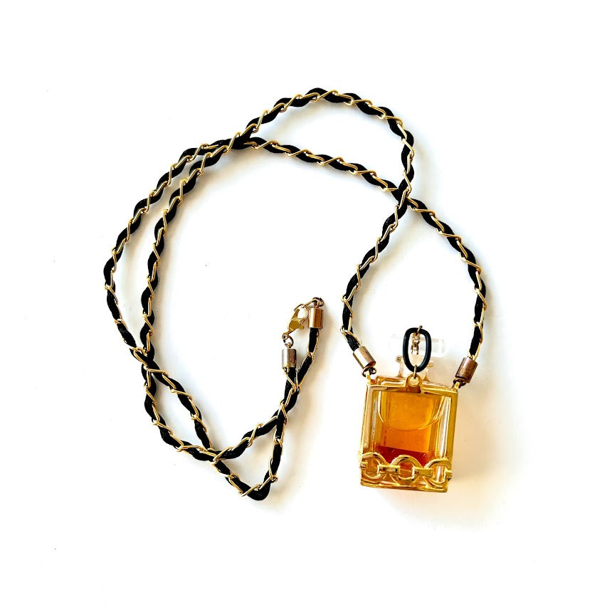 Chanel Perfume Necklace