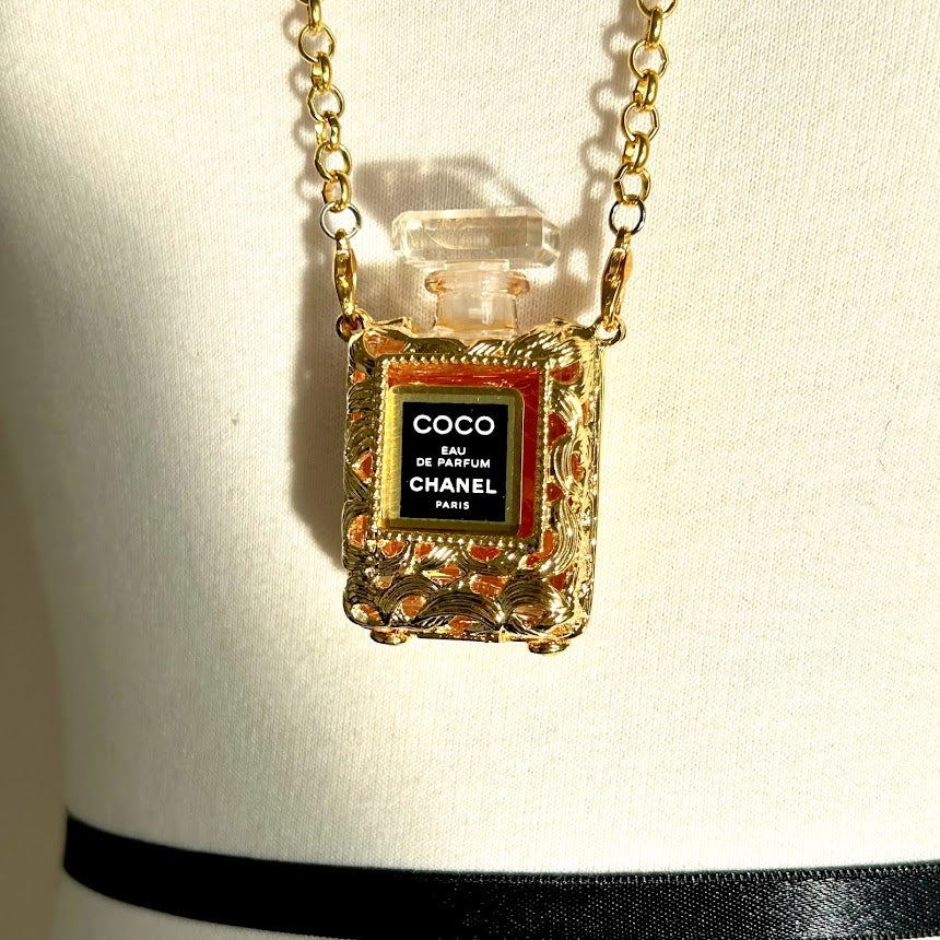 Chanel Perfume Necklace