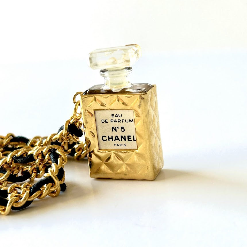 Chanel Perfume Necklace