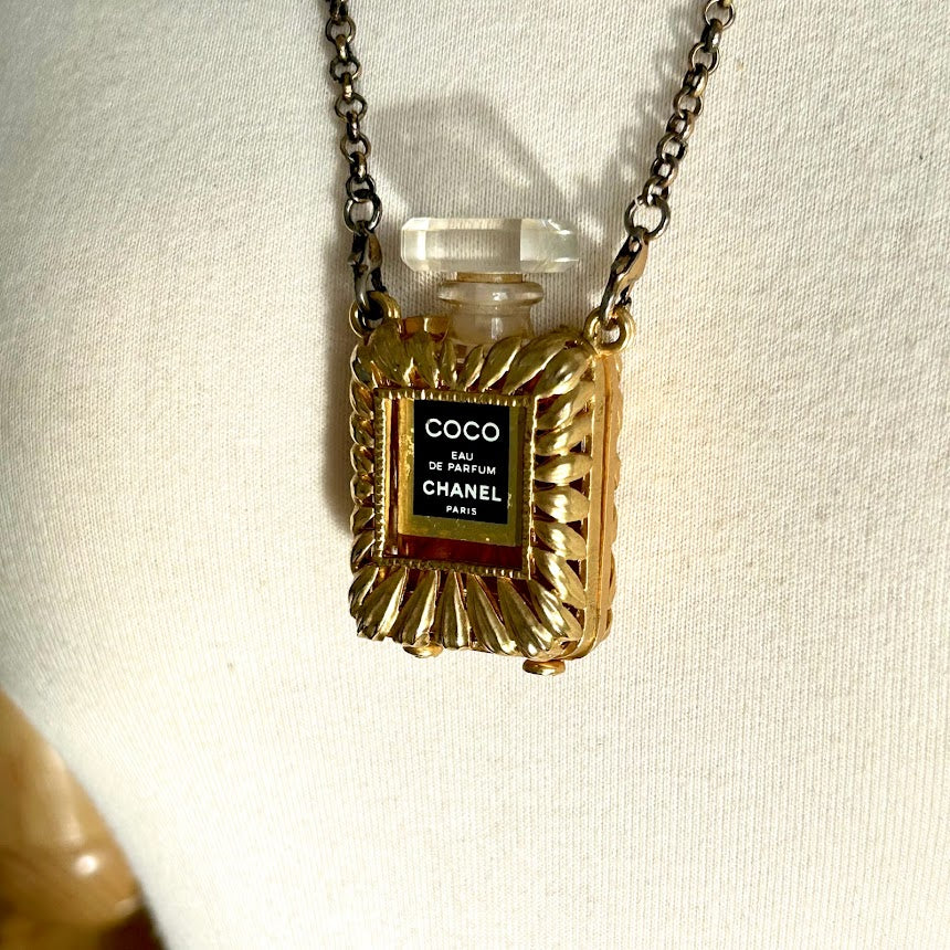 Chanel Perfume Necklace