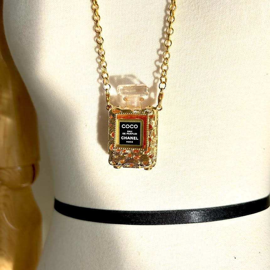 Chanel Perfume Necklace