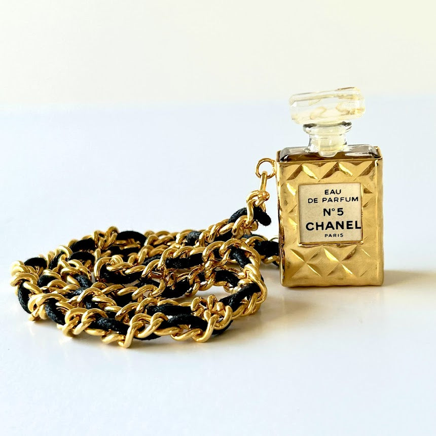 Chanel Perfume Necklace