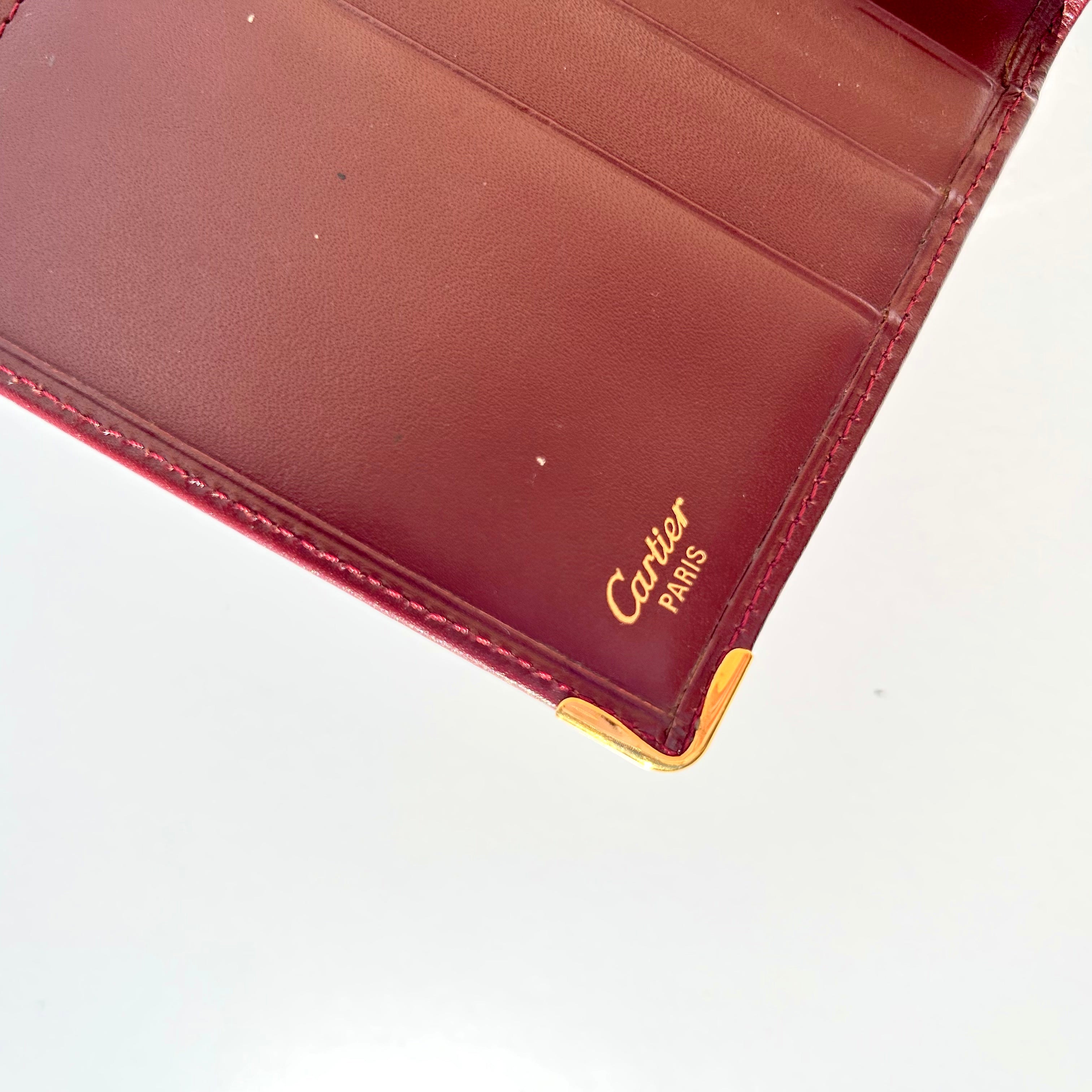 Cartier Bi Fold Long Wallet