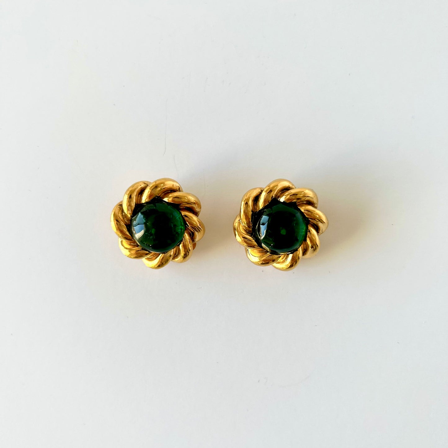 Chanel Gemstone Earrings