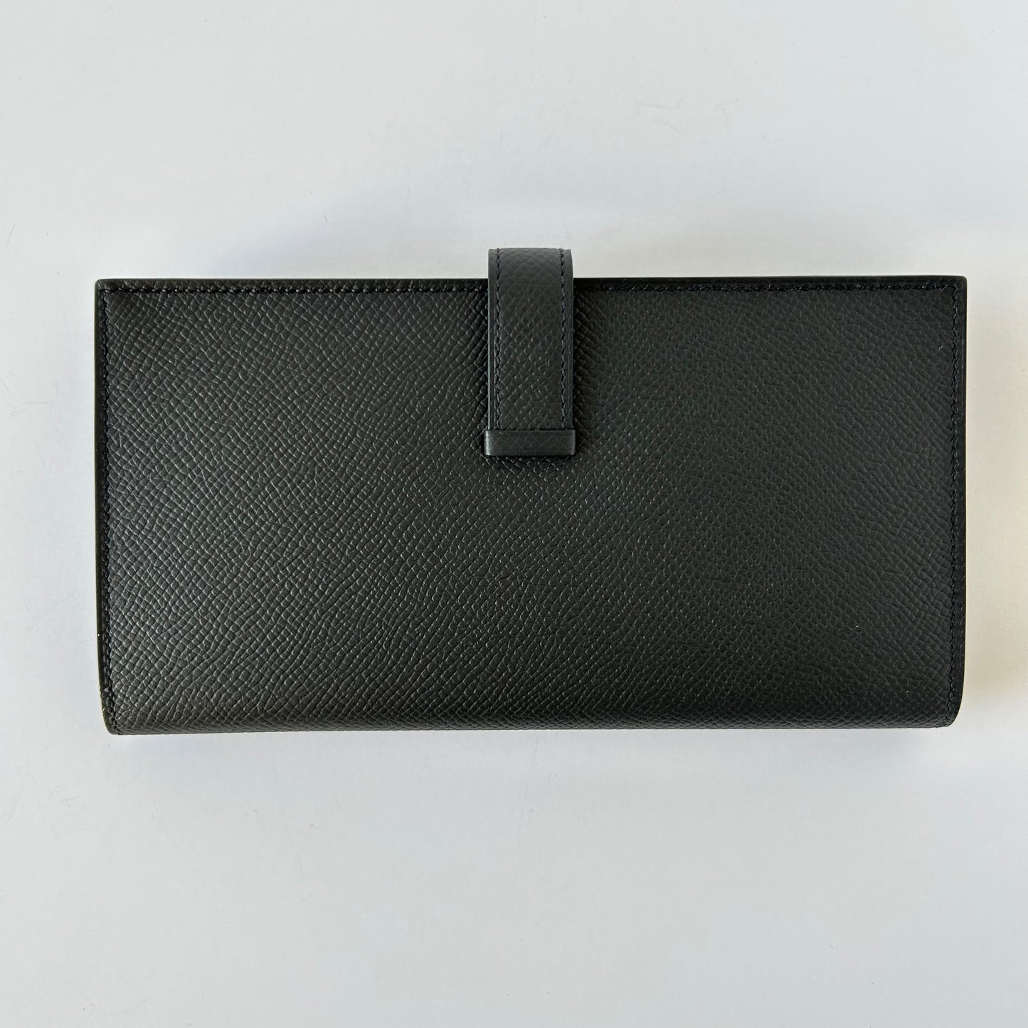 Hermes Bearn Soufflet Veau Epsom Noir