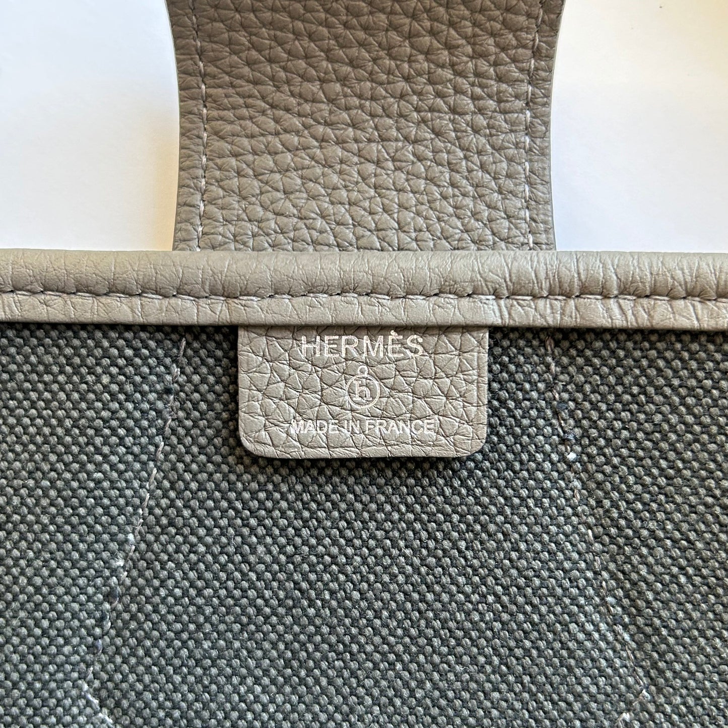 Hermes Monsieur B Toile Veau