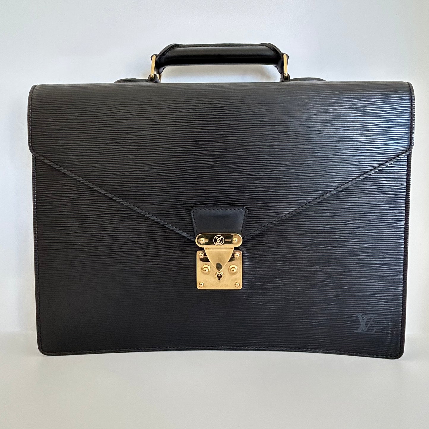 LV Epi Serviette Ambassadeur Briefcase