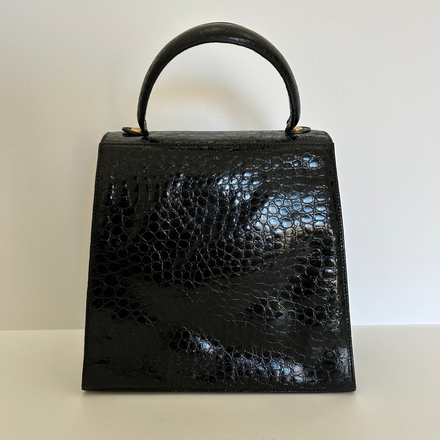 Salvatore Ferragamo Lizard Shoulder Bag