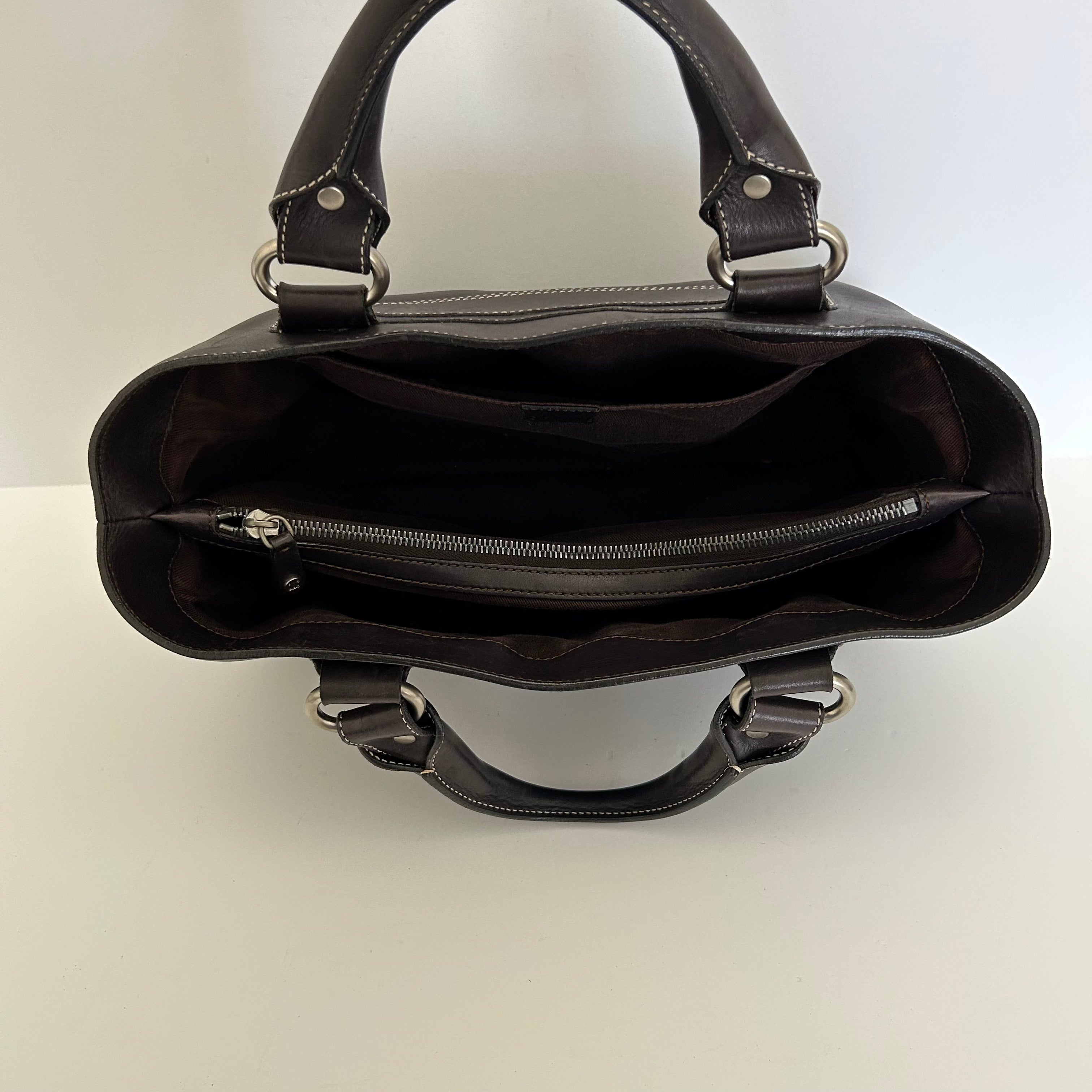 UNUSED CELINE 188373BFI Small C charm Purse Backpack-Bag Leather Black |  eBay